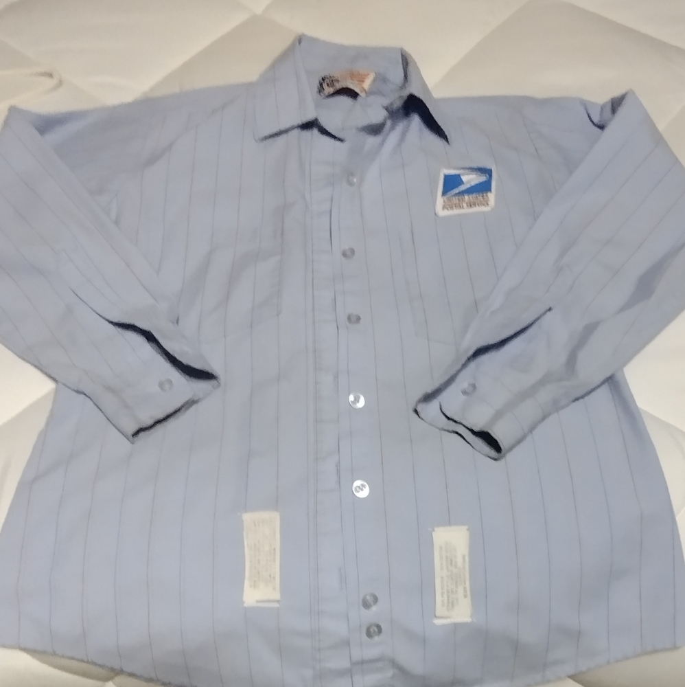 USPS Striped Clerk Shirt